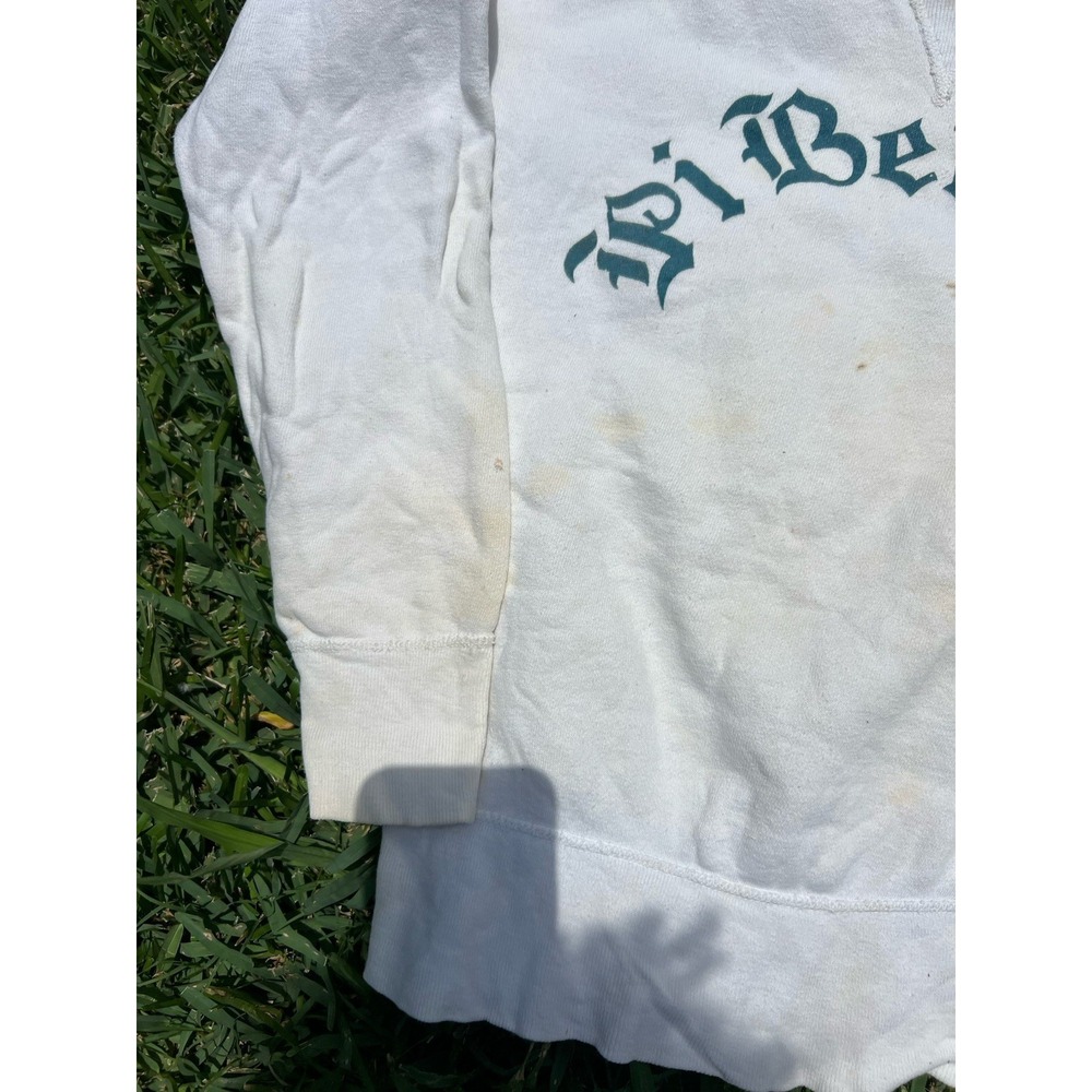 Vintage 50s Champion Running Man Pi Beta Phi Sweatshirt Size Large - Picture 6 of 13